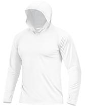 Camiseta Boladeci Fishing com Capuz e Proteção UPF 50+ Manga Longa Branca Camiseta Boladeci Fishing com Capuz e Proteção UPF 50+ Manga Longa Branca