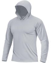 Camiseta Boladeci XL de Manga Longa com Capuz e Proteção Solar UPF 50+ Cinza Camiseta Boladeci XL de Manga Longa com Capuz e Proteção Solar UPF 50+ Cinza