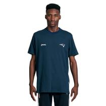 Camiseta Bold Approve X NFL Basic Patriots - Azul Marinho Camiseta Bold Approve X NFL Basic Patriots - Azul Marinho