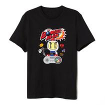 Camiseta Bomber Man Retro Algodão