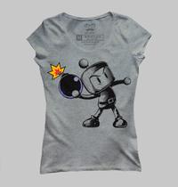 Camiseta Bomberman Feminina