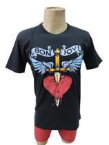 Camiseta Bon Jovi Blusa Adulto Unissex Banda De Rock Bo3032 Camiseta Bon Jovi Blusa Adulto Unissex Banda De Rock Bo3032