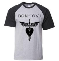 Camiseta Bon JoviPLUS SIZE Camiseta Bon JoviPLUS SIZE