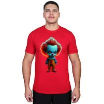 Camiseta Boneco Pennywise Terror Bruxas Algodão Blusa Adulto