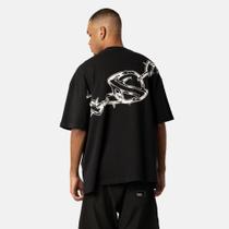 Camiseta Box Fit Lost Metal Camiseta Box Fit Lost Metal