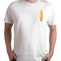 Camiseta Branca Adulto Surf Prancha Verão Poliéster Premium Mod. 10 - RYLLO