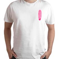 Camiseta Branca Adulto Surf Prancha Verão Poliéster Premium Mod. 16 - RYLLO