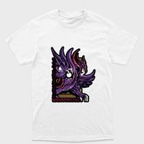 Camiseta branca Cavaleiros do zodiaco Radamanthys Saga de Hades Tamanho:G2Tecido:Drytec Camiseta branca Cavaleiros do zodiaco Radamanthys Saga de Hades Tamanho:G2Tecido:Drytec