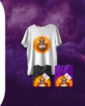 Camiseta branca em algodão Pronta Entrega