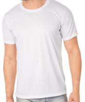 Camiseta Branca em Polieste Camiseta Branca em Polieste