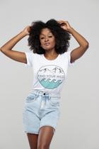 Camiseta - Branca Estampada Camiseta - Branca Estampada