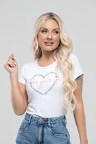 Camiseta - Branca Estampada Camiseta - Branca Estampada