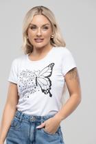 Camiseta - Branca Estampada