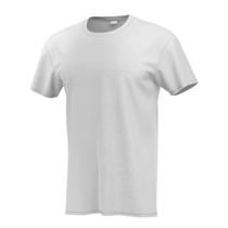 Camiseta Branca Estilo Presidiário Malha Fria Antipilling
