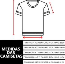 Camiseta Branca Gola Tripla