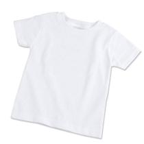 Camiseta Branca Lisa Infantil Manga Curta 100% Algodão - Nezico