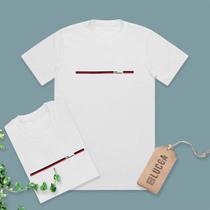 Camiseta branca manga curta estampa Paris Dream Maker
