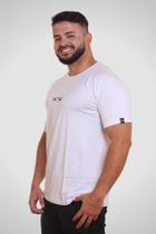 Camiseta Branca Masculina - Com Elastano Premium