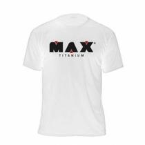 Camiseta Branca Max Titanium - Tamanho: EG Camiseta Branca Max Titanium - Tamanho: EG