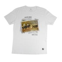 Camiseta Branca Modelo Laço