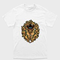 Camiseta Branca One Piece Portgas D. Ace Busto em chamas Tamanho:GTecido:100% Algodão Camiseta Branca One Piece Portgas D. Ace Busto em chamas Tamanho:GTecido:100% Algodão