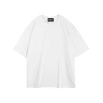 Camiseta Branca Oversized Feminina 260 GSM Casual Streetwear Unissex Estilo Coreano Tops Modernos Camiseta Branca Oversized Feminina 260 GSM Casual Streetwear Unissex Estilo Coreano Tops Modernos