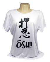 Camiseta Branca Personalizada Baby Look Osu Oss Camiseta Branca Personalizada Baby Look Osu Oss