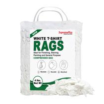 Camiseta branca Premium Cleaning Rags SupremePlus Bolsa de 1,8 kg