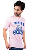 Camiseta Brand Rosa Wess Clothing