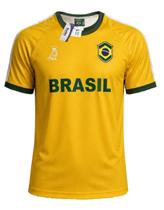 Camiseta Brasil Braziline Licenciada Nova 2026 Camiseta Brasil Braziline Licenciada Nova 2026