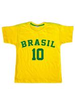 Camiseta Brasil Estampada Juvenil Camiseta Brasil Estampada Juvenil