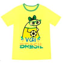 Camiseta brasil flork blusa copa do mundo rumo ao hexa