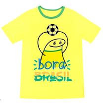 Camiseta brasil flork blusa copa do mundo rumo ao hexa