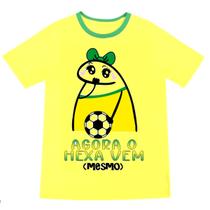 Camiseta brasil flork blusa copa do mundo rumo ao hexa