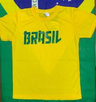 Camiseta Brasil Infantil/Juvenil - Curta Essa