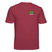 Camiseta Brasil Rumo ao Hexa Futebol Cor:VermelhaTamanho:GG Camiseta Brasil Rumo ao Hexa Futebol Cor:VermelhaTamanho:GG