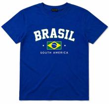 Camiseta Brasil South America Estampada Tamanho Único
