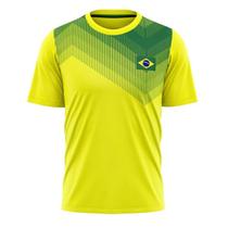 Camiseta Braziline Brasil Regia - Amarvde