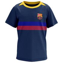 Camiseta Braziline Epoch Barcelona Infantil - Marinho