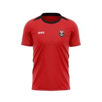 Camiseta Braziline Flamengo Epoch Infantil - Vermelha