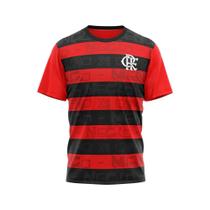 Camiseta Braziline Flamengo Shout - vermelho