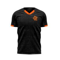 Camiseta Braziline Flamengo Wemix - Preta