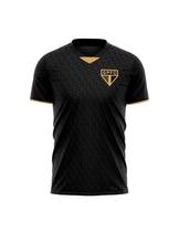 Camiseta Braziline Roleplay x SPF Plus Size Masculino - Preto
