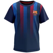 Camiseta Braziline Stamina Barcelona Infantil - Marinho