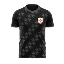 Camiseta Braziline Vasco Chalkboard Masculino - Preto