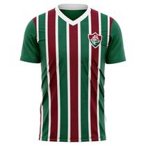 Camiseta Braziline Volcano Fluminense Infantil - Vinho e Verde