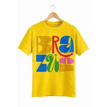 Camiseta Brazuca Premium Com Estampa Inspirada No Brasil Conforto Leveza Estilo Atemporal Camiseta Brazuca Premium Com Estampa Inspirada No Brasil Conforto Leveza Estilo Atemporal