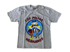 Camiseta Breaking Bad Los Pollos Hermanos Blusa Adulto Unissex Fl4779 BM Camiseta Breaking Bad Los Pollos Hermanos Blusa Adulto Unissex Fl4779 BM