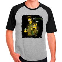 Camiseta Breaking Bad Simpsons Masculina