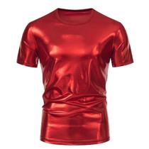 Camiseta Brilhante Metálica - LEIAM "MEDIDAS" NA DESCRIÇÃO